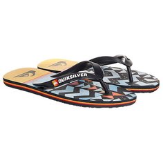 Вьетнамки Quiksilver Molokaislablapu Blue/Orange