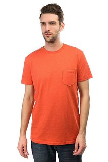 Футболка Quiksilver Slubstitution Burnt Sienna