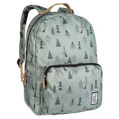 Рюкзак городской The Pack Society Classic Backpack Green Tree Allover