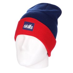 Шапка носок Skills New Sport Beanie Blue/Red