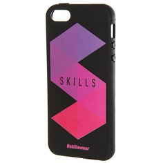 Чехол для iPhone Skills Треугольники Iphone 5/5s Черный