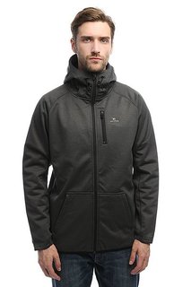 Толстовка классическая Rip Curl Bonded Zt Hooded Charcoal Marle