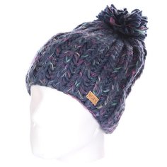 Шапка с помпоном женская Roxy Nola Beanie Ensign Blue