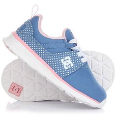 Кроссовки детские DC Heathrow T Blue/White Print