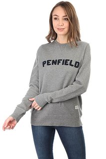 Толстовка свитшот женская Penfield Brookport Grey