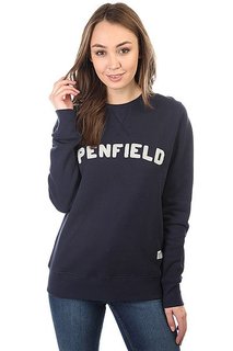 Толстовка свитшот женская Penfield Brookport Navy