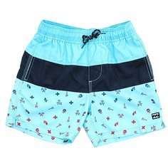 Шорты пляжные детские Billabong Tribong Printed 1 Aqua