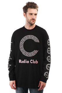 Лонгслив Carhartt WIP Radio Club Roma Black