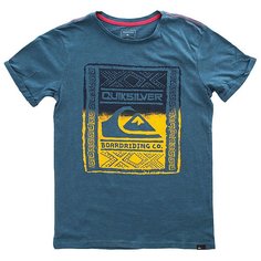 Футболка детская Quiksilver Ssslubyouwallup Indian Teal