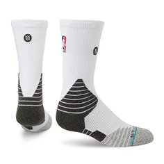 Носки средние Stance Nba Oncourt Solid Crew White