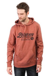Толстовка кенгуру Billabong Saddle Hood Red Clay