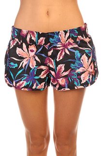 Шорты пляжные женские Roxy Love Bs J Bdsh True Black Maui Ligh