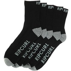 Носки средние Rip Curl Crew Sock 5-pack Black