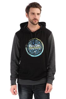 Толстовка кенгуру Rip Curl Eclipse Logo Fleece Black