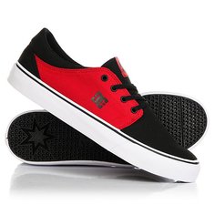 Кеды кроссовки низкие DC Trase Tx Black/White/Red