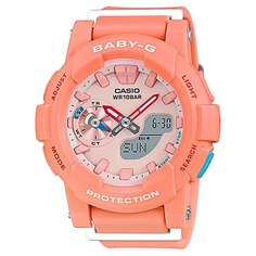 Кварцевые часы детские Casio Baby-g BGA-185-4A Pink/Orange
