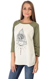 Лонгслив женский Billabong Contrast Raglan Canteen