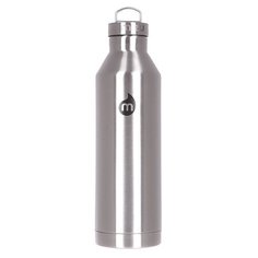 Бутылка для воды Mizu V8 800ml Stainless W Black Print Steel Cap