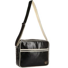 Сумка через плечо Fred Perry Classic Shoulder Bag Black/Beige