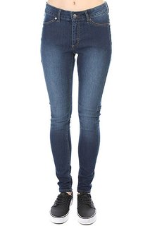 Джинсы узкие женские Cheap Monday Mid Spray Dim Blue