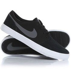 Кеды кроссовки низкие Nike Sb Portmore II Solar Black/Dark Grey