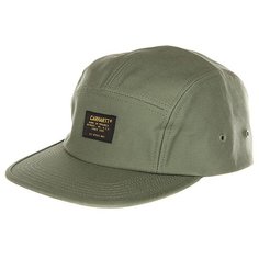 Бейсболка пятипанелька Carhartt WIP Wip Military Cap Dollar Green
