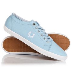 Кеды кроссовки низкие Fred Perry Kingston Twill Light Blue