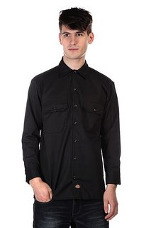 Рубашка Dickies Long Sleeve Work Shirt Black