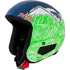 Шлем для сноуборда Shred Mega Brain Bucket Needmoresnow Navy/Green