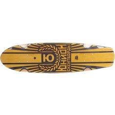 Дека для скейтборда для лонгборда Юнион Sunset Yellow/Black 7.6 x 29.5 (75 см)
