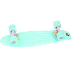 Скейт мини круизер Пластборд Mint Light Green 6 x 22.5 (57.2 см) Пластборды