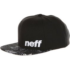 Бейсболка с прямым козырьком Neff Daily Pattern Cap Black/Floral