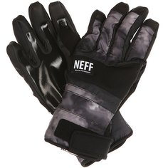 Перчатки сноубордические Neff Digger Glove Black/Crystal