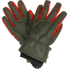 Перчатки сноубордические Neff Kazu Work Glove Olive