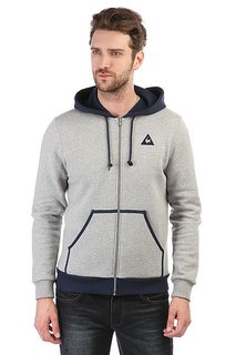 Толстовка классическая Le Coq Sportif Hood Light Heather Grey/Dress