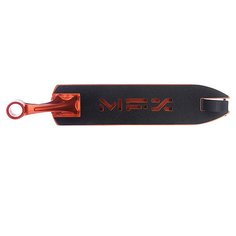 Дека для скейтборда для самоката MGP Mfx Deck (With Rear Axel And Composite Brake) Mx 4.8 Orange
