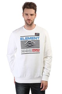 Толстовка классическая Element Hodges Crew Optic White