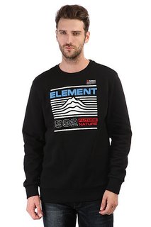 Толстовка классическая Element Hodges Crew Flint Black