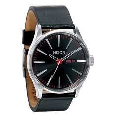 Часы Nixon Sentry Leather Black