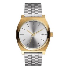 Часы Nixon Time Teller Gold/Silver