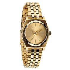 Часы женские Nixon Small Time Teller All Gold