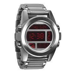 Часы Nixon Unit Ss Silver/red