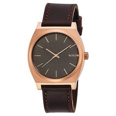Часы Nixon Time Teller Rose Gold/Gunmetal/Brown