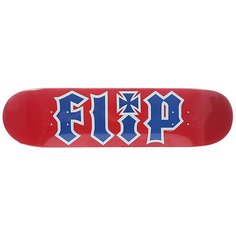 Дека для скейтборда для скейтборда Flip Team Red 31.5 x 8.0 (20.3 см)