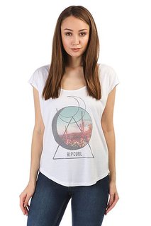 Футболка женская Rip Curl Baleares Tee Optical White