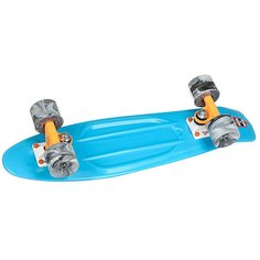Скейт мини круизер Пластборды Stream Light Blue 6 x 22.5 (57.2 см)
