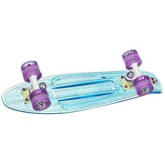 Скейт мини круизер Пластборды Sky Blue 6 x 22.5 (57.2 см)