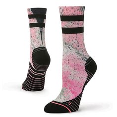 Носки средние женские Stance Run Womens Recovery Crew Pink