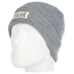 Шапка Poler Workerman Beanie Light Gray Heather