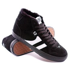 Кеды кроссовки высокие Globe Encore Hi Fur Black/Black